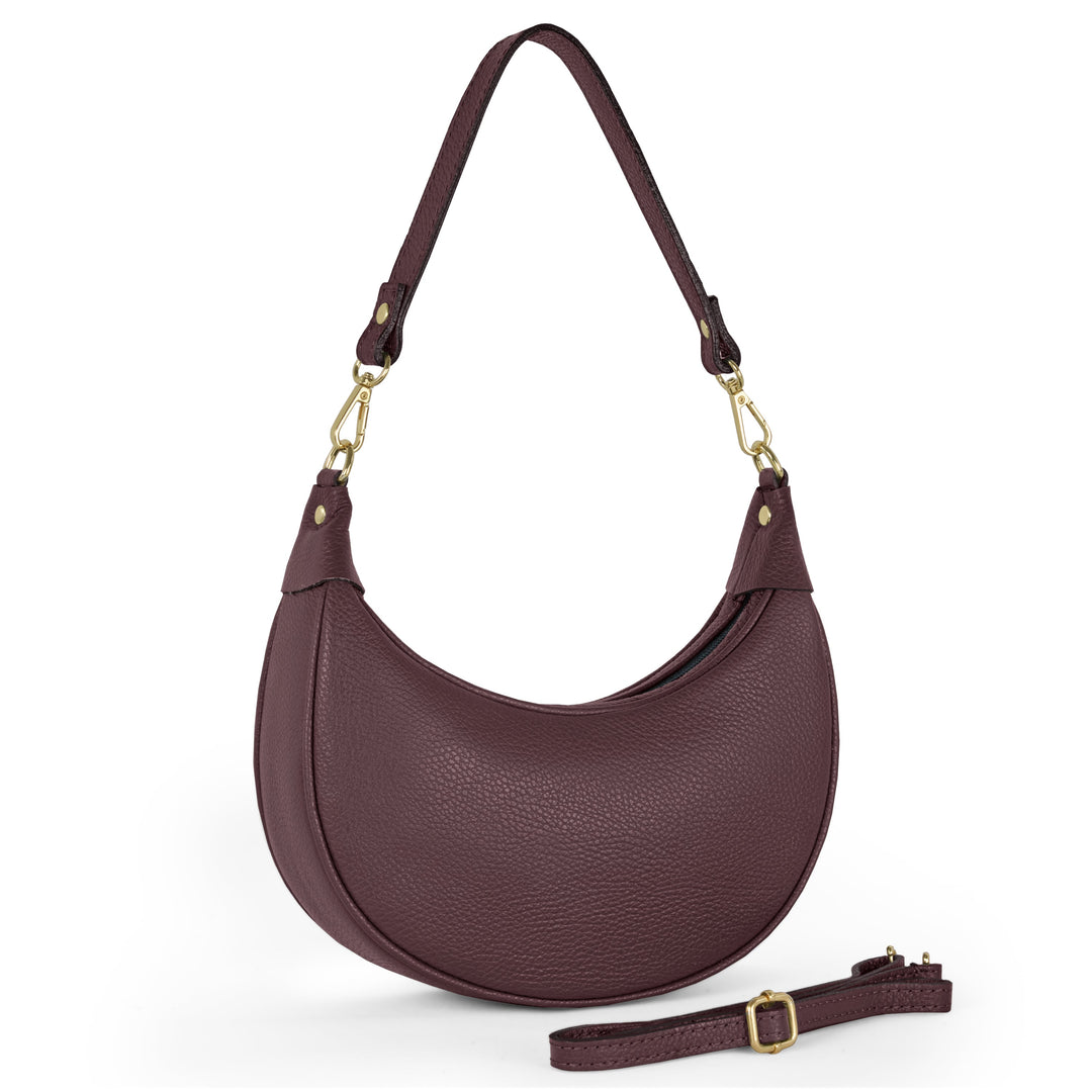 Italian Full-Grain Leather Shoulder Bag | Verona