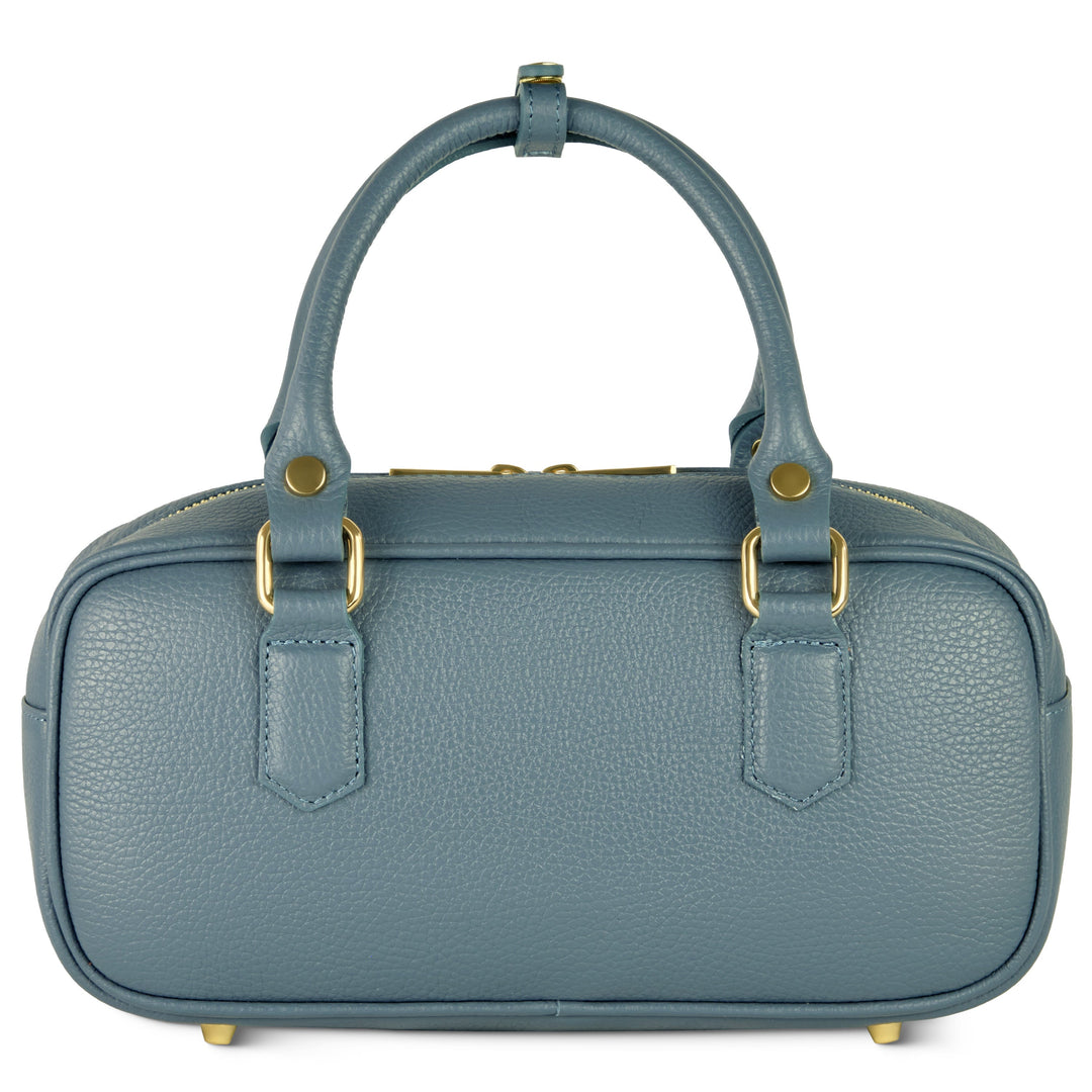 Italian Full-Grain Leather Top-Handle Bag | Venezia
