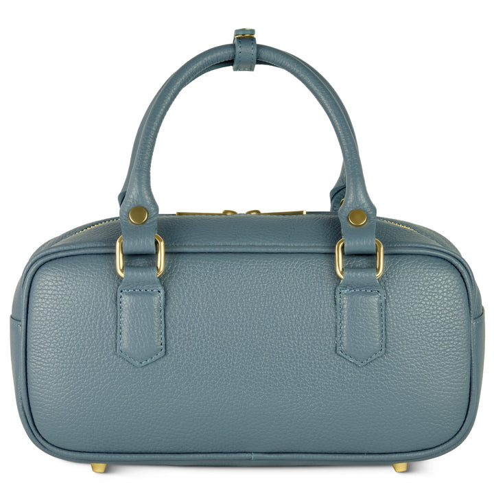 Italian Full-Grain Leather Top-Handle Bag | Venezia