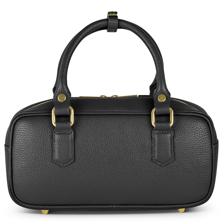Italian Full-Grain Leather Top-Handle Bag | Venezia