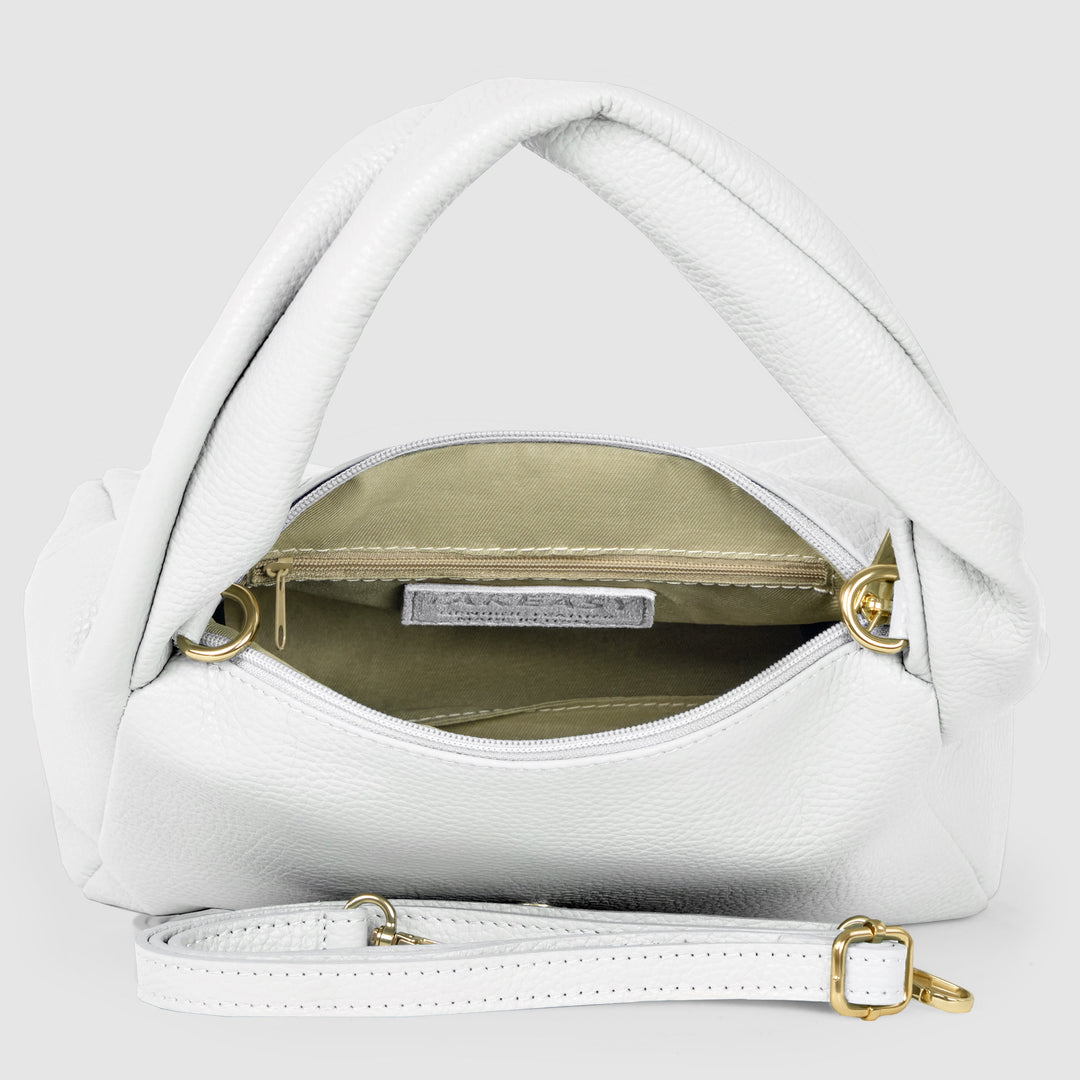 Italian Full-Grain Leather Top-Handle Bag | Perugia