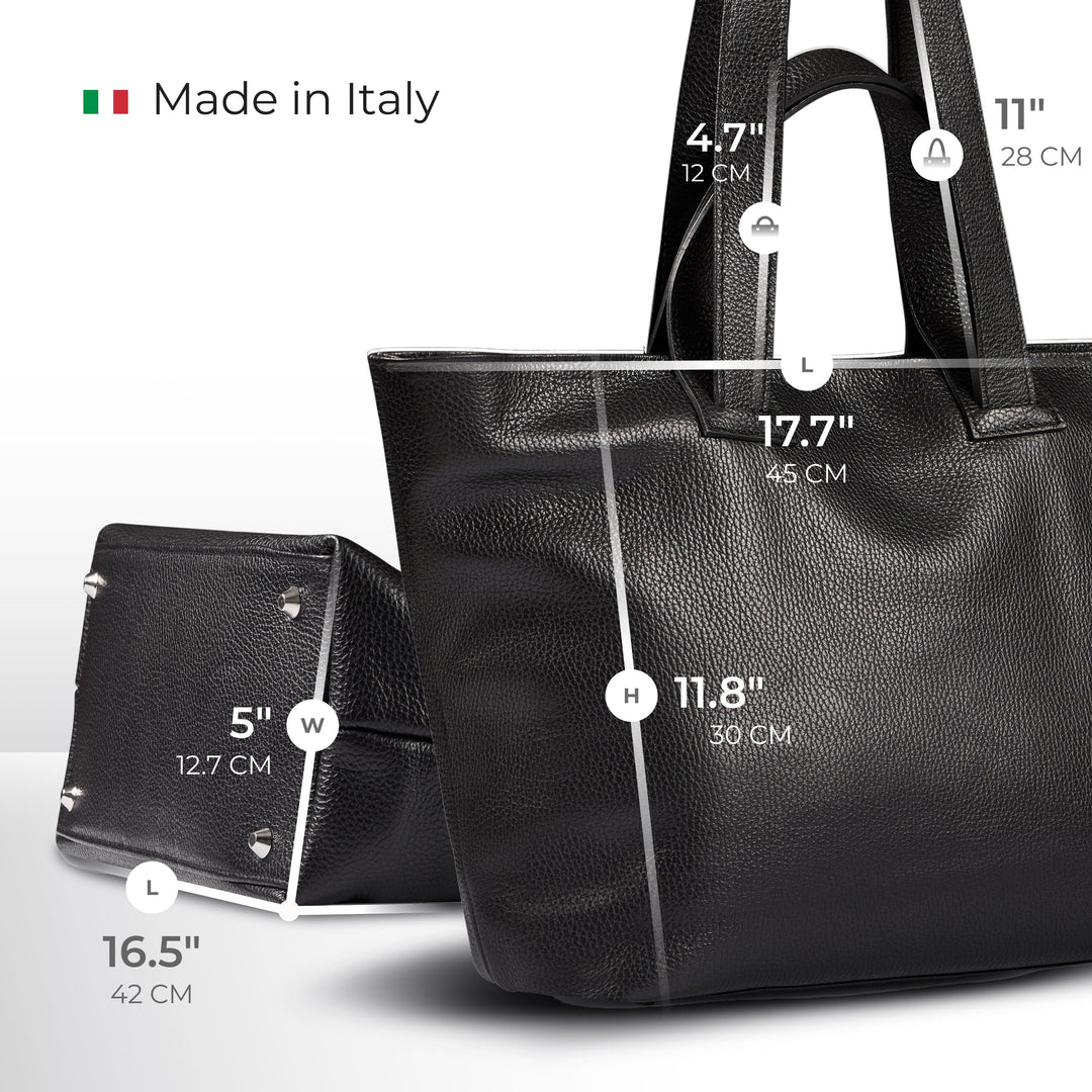 Italian Full-Grain Leather Tote Bag | Torino