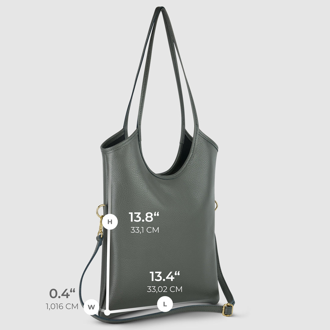 Italian Full-Grain Leather Tote Bag | Matera