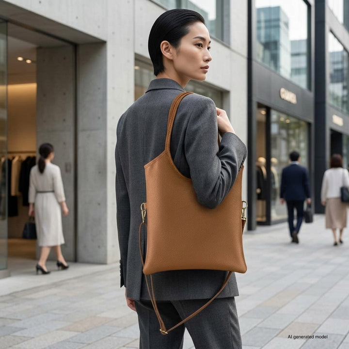 Italian Full-Grain Leather Tote Bag | Matera