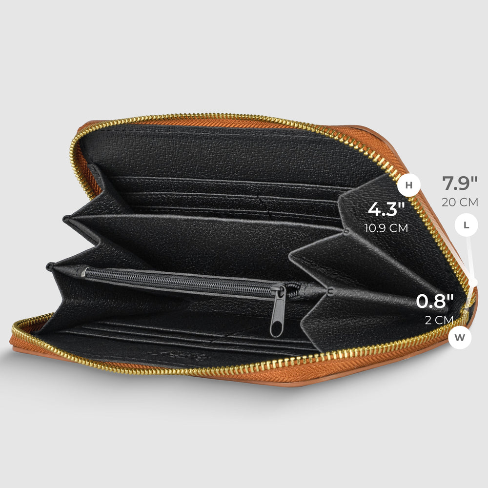 Italian Full-Grain Leather Wallet | Vicenza from KADOU Boutique