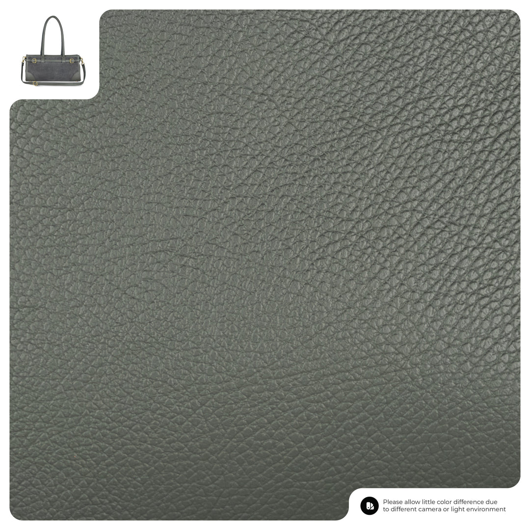Italian Genuine Suede &amp; Full-Grain Leather Shoulder Bag | Lodi