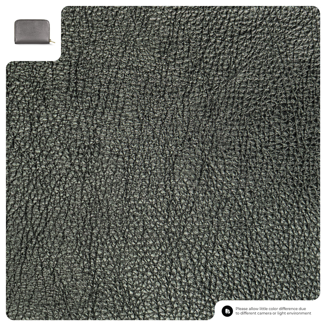 Italian Metallic Full-Grain Leather Wallet | Ancona
