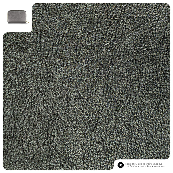 Italian Metallic Full-Grain Leather Wallet | Ancona