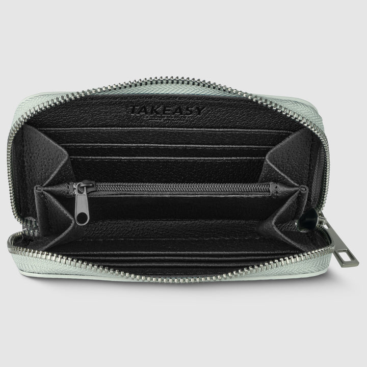 Italian Metallic Full-Grain Leather Wallet | Ancona
