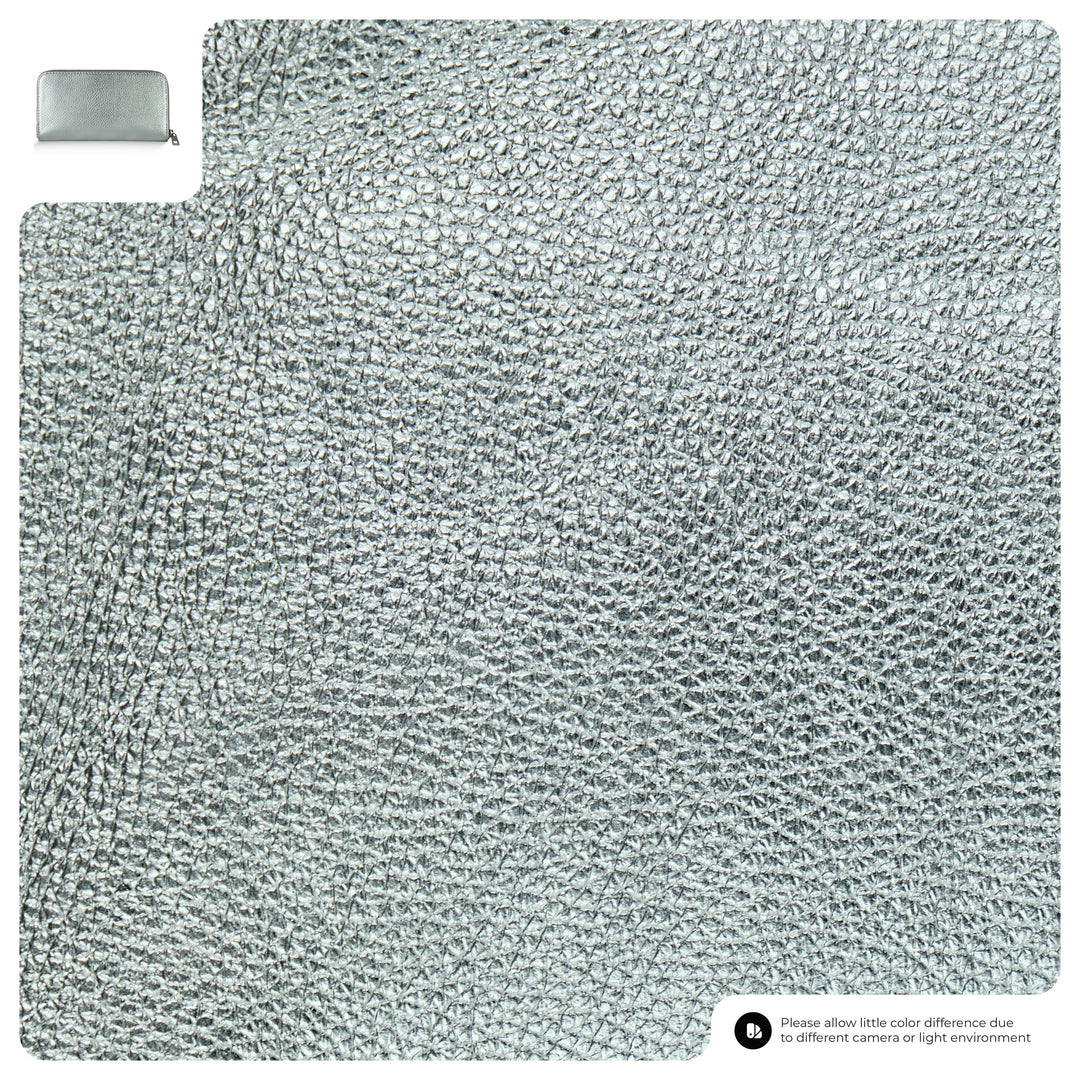 Italian Metallic Full-Grain Leather Wallet | Udine