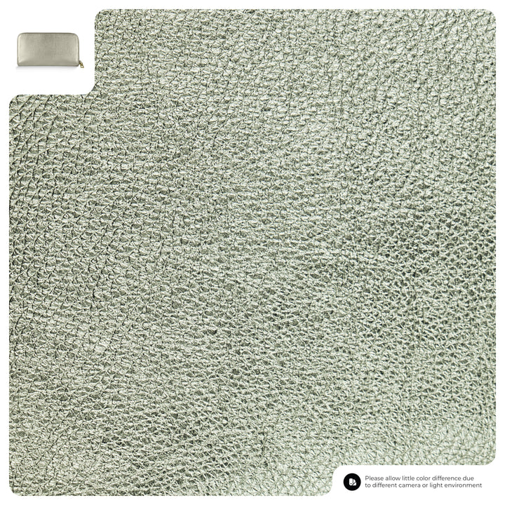 Italian Metallic Full-Grain Leather Wallet | Udine