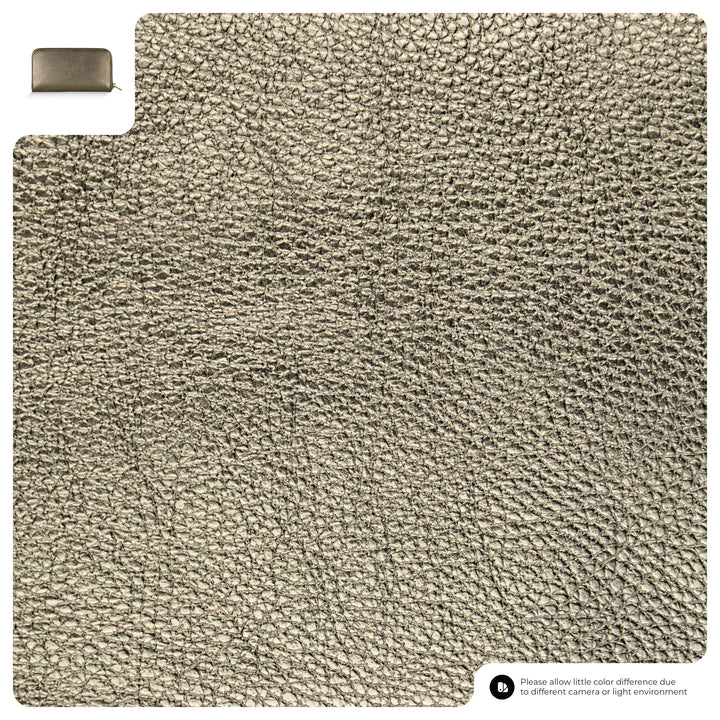 Italian Metallic Full-Grain Leather Wallet | Udine
