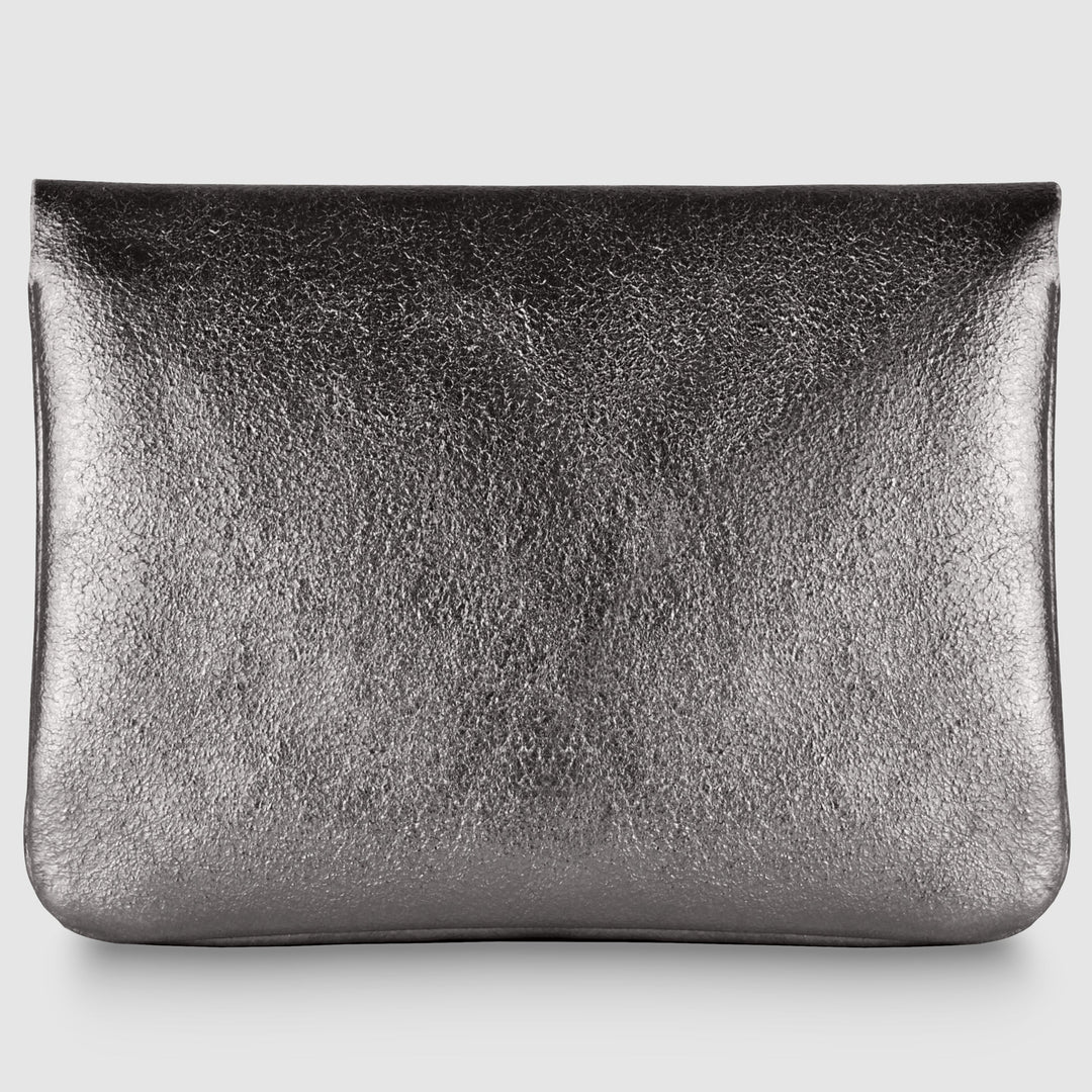 Italian Genuine Metallic Suede Wallet | Assisi