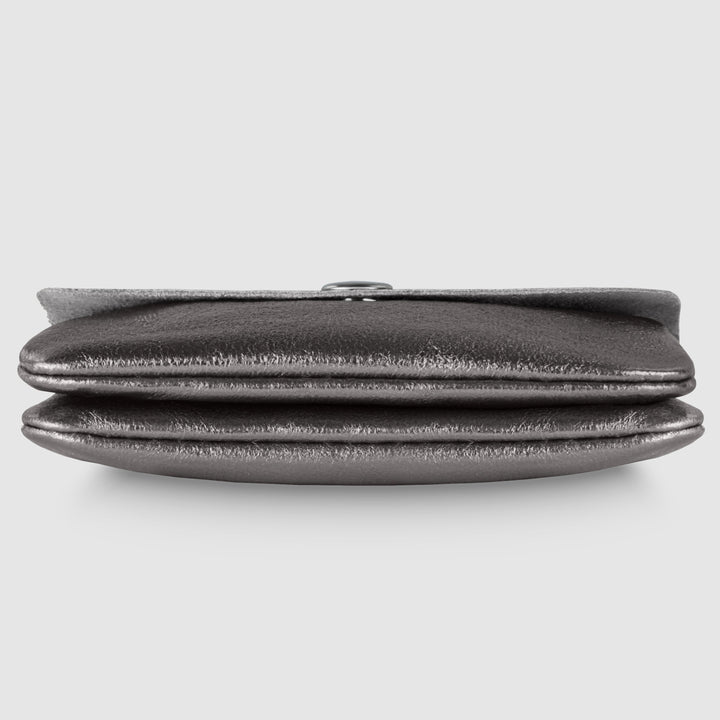 Italian Genuine Metallic Suede Wallet | Assisi