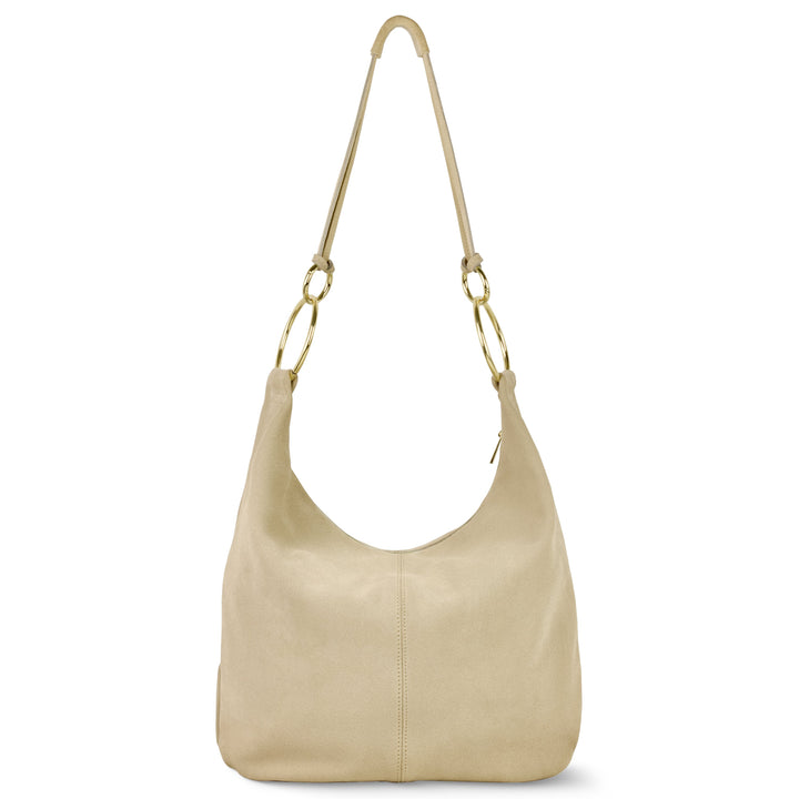 Italian Genuine Suede Hobo Bag | Belluno