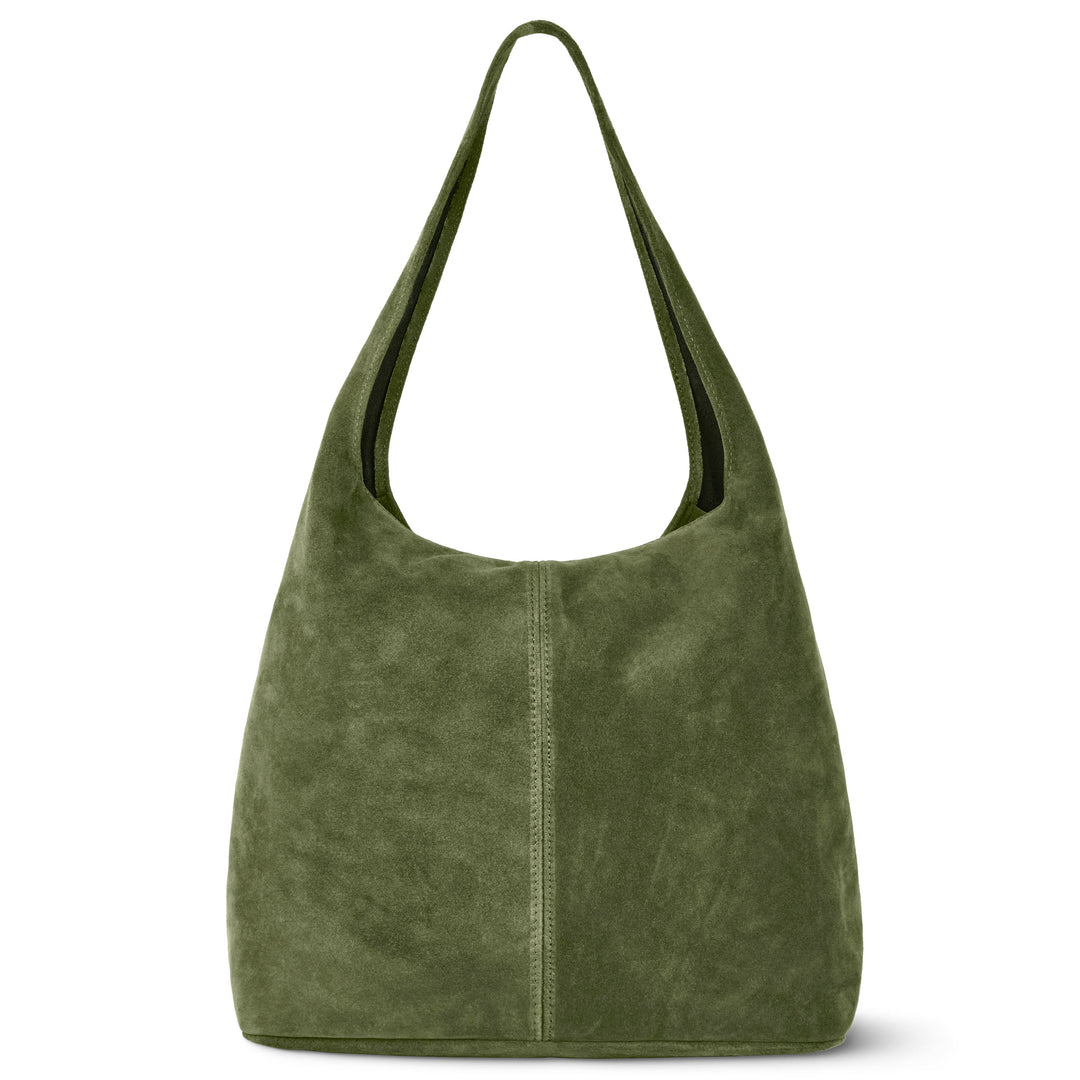 Italian Genuine Suede Hobo Bag | Palermo