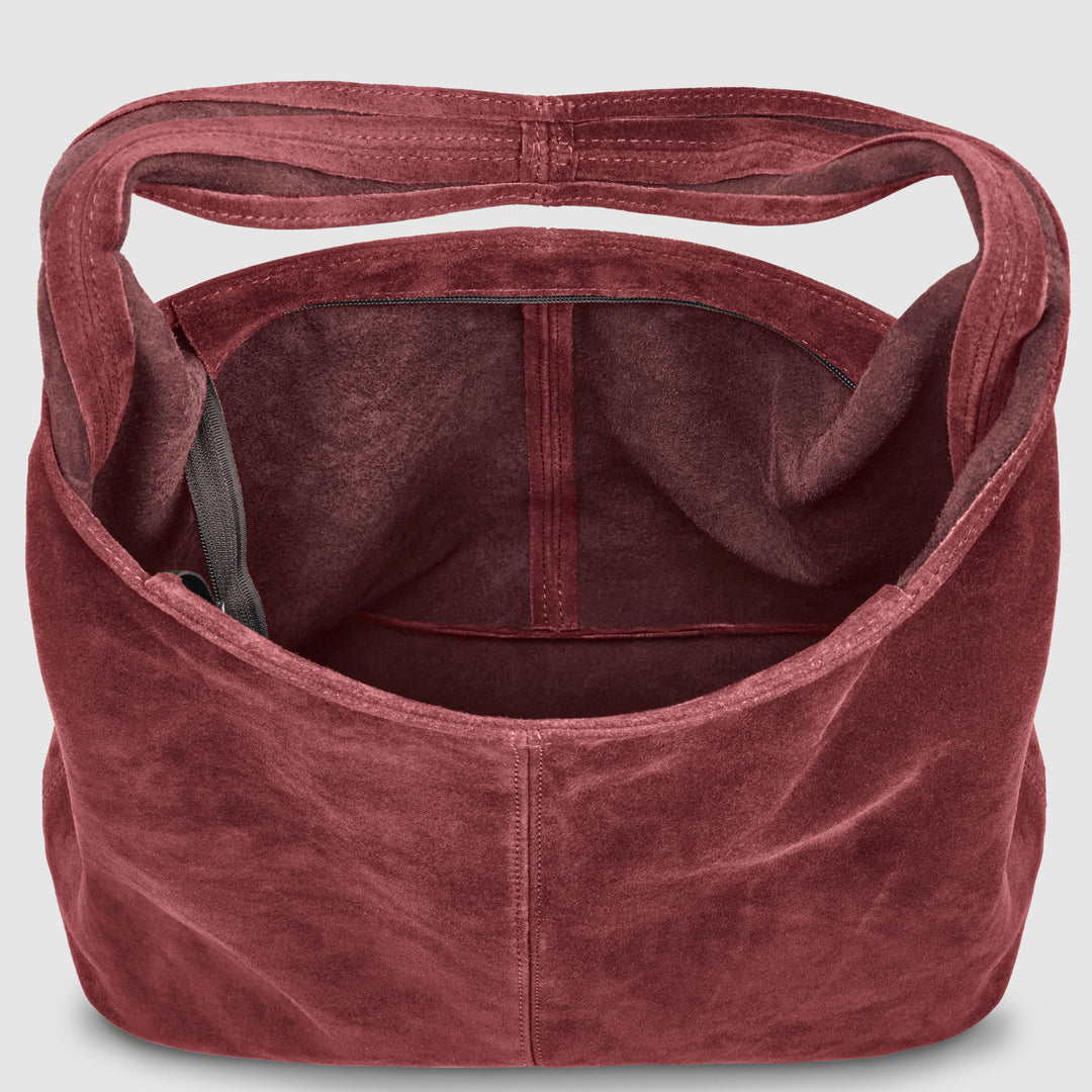 Italian Genuine Suede Hobo Bag | Palermo