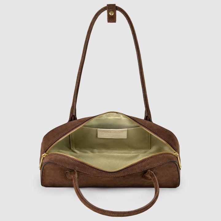 Italian Genuine Suede Shoulder Bag | Pavia
