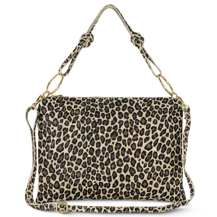 Italian Genuine Suede Shoulder Bag | Modena