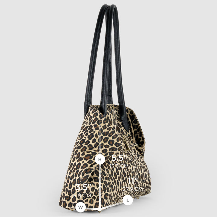 Italian Genuine Suede &amp; Full-Grain Leather Tote Bag | Bologna