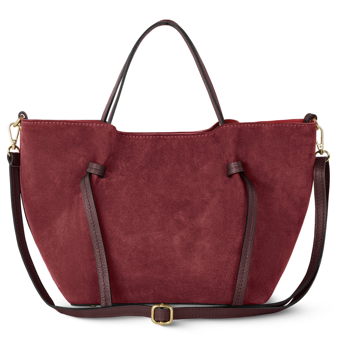 Italian Genuine Suede Tote Bag | Rovigo