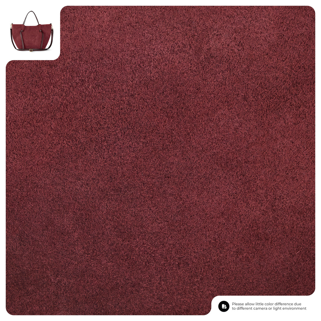 Italian Genuine Suede Tote Bag | Rovigo