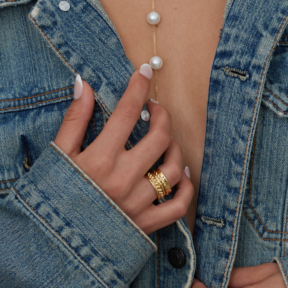 Taylor Band Ring from KADOU Boutique