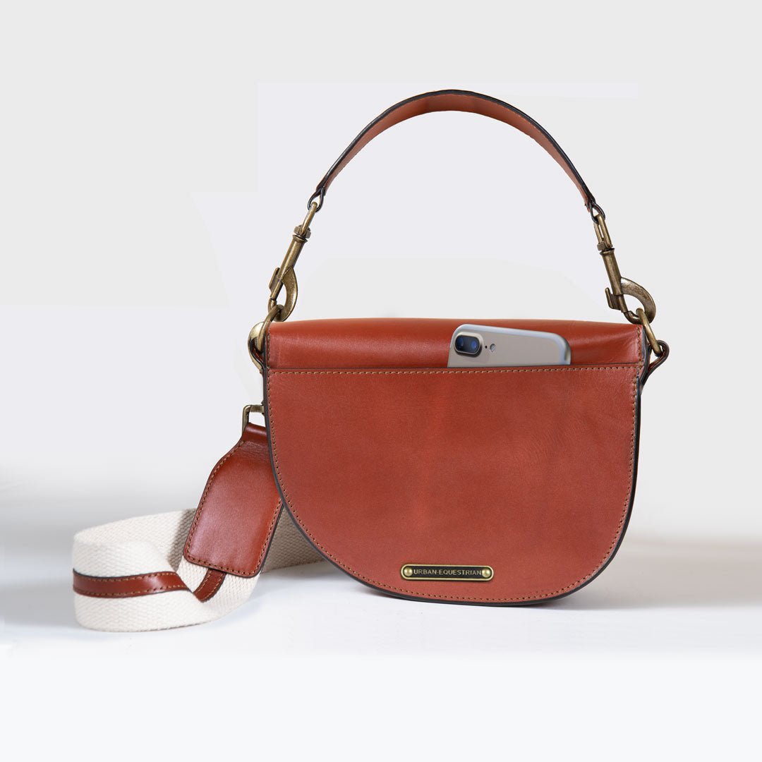 Signature Saddle Bag - Italian Cognac Leather
