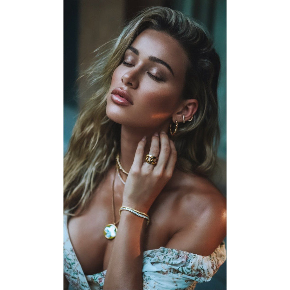 Twist Hoops from KADOU Boutique