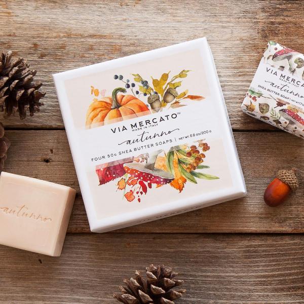 Autunno Shea Butter Soaps Gift Set of 4