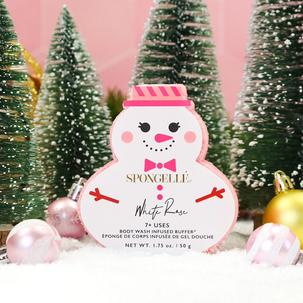 White Rose | Holiday Snowman from KADOU Boutique