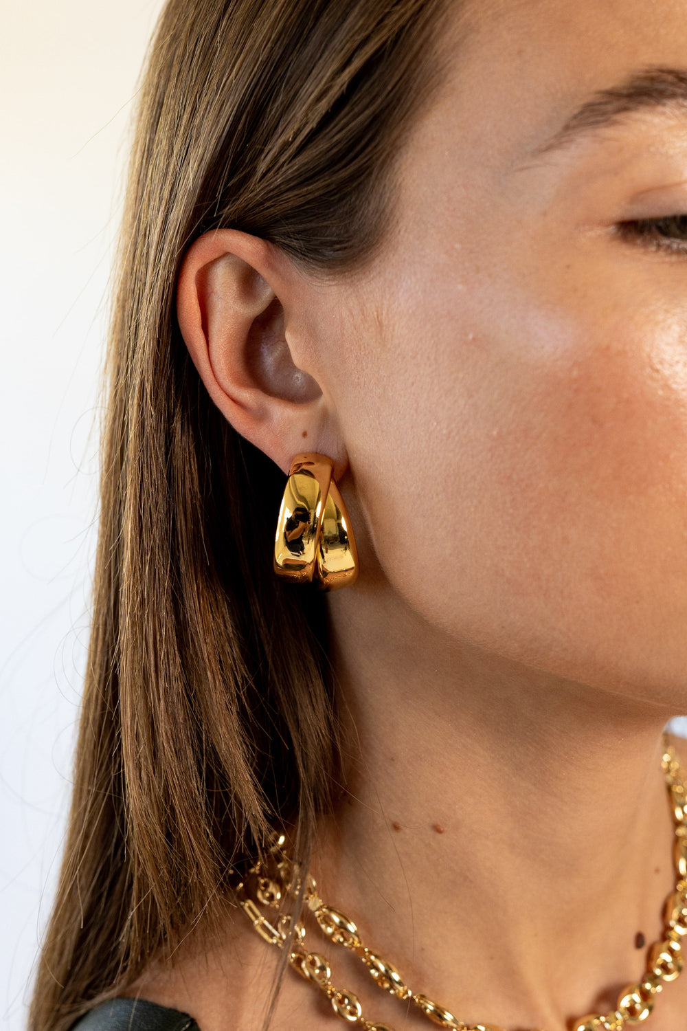 Whitney Hoops from KADOU Boutique