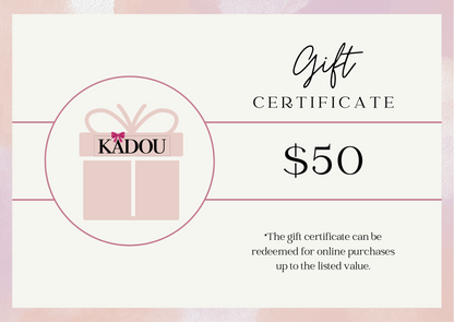 KADOU Boutique Online Gift Card