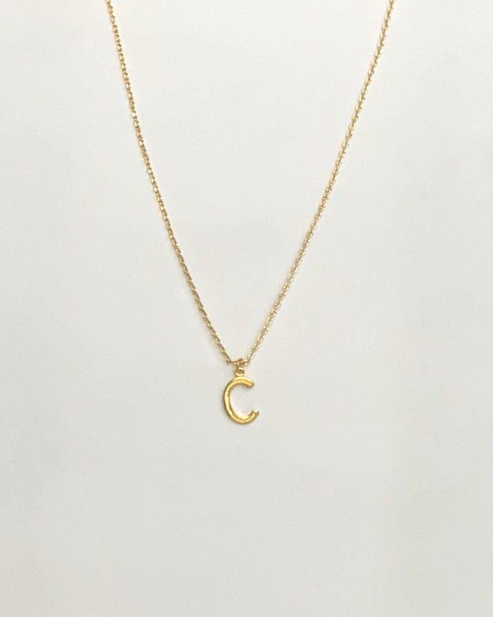 Letter Pendent Necklace