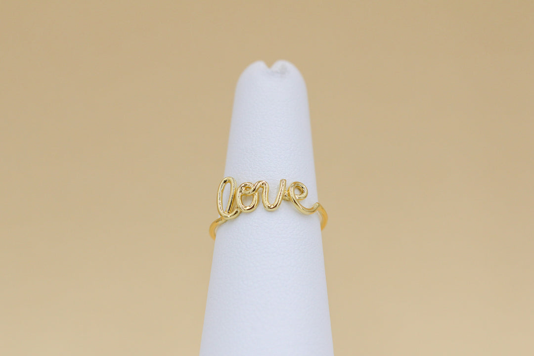 The Gold Love Ring
