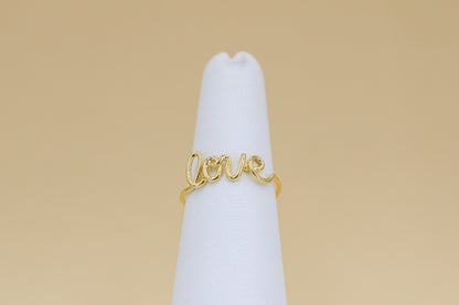 The Gold Love Ring