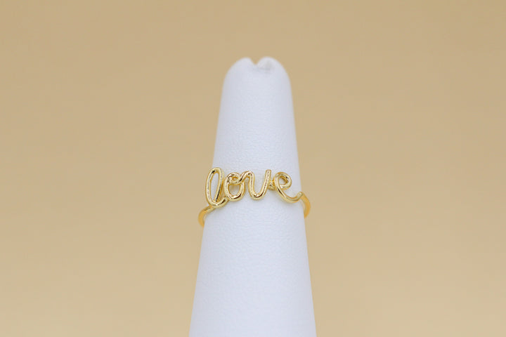 The Gold Love Ring