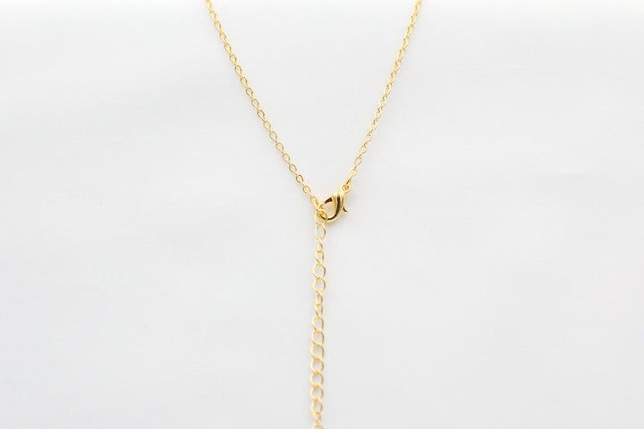 Pentagon Mother of Pearl Pendant Necklace