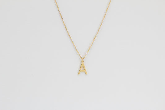 Letter of The Alphabet Necklace