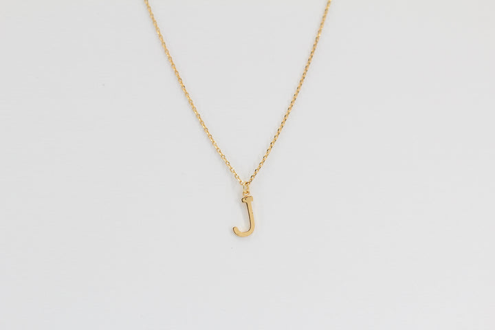 Letter Pendent Necklace